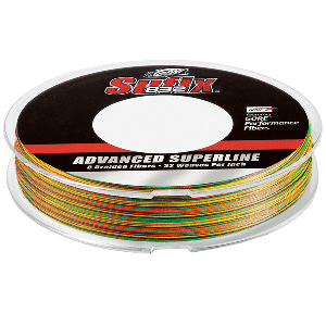 SUFIX 832 BRAID, 30LB, FIRE TIGER, 300 YDS