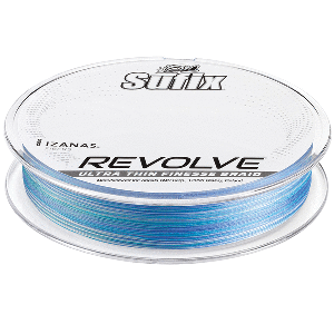 SUFIX REVOLVE BRAID, 4 LB, COASTAL CAMO, 200 YDS