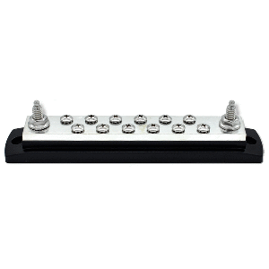 BLUEWATER 12 TERMINAL BUSBAR, 250 AMP
