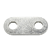 BLUEWATER NICKEL PLATED COPPER LINK BAR, 10MM 3/8-3/8