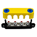 BLUEWATER COMMON STUD 4 GANG POSITIVE TERMINAL BUSBAR W/COVER