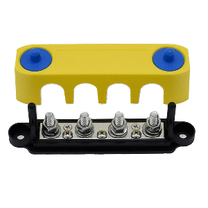 BLUEWATER COMMON STUD 4 GANG NEGATIVE BUSBAR TERMINAL BLOCK