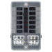 BLUEWATER 12 POSITION FUSE BLOCK W/LEDS