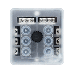 BLUEWATER 6 POSITION BEAKER BLOCK W/COVER