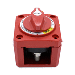 BLUEWATER OFF/ON COMBINE BATTERY SWITCH W/O BASE, SURFACE MOUNT, RED