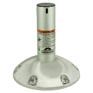 SPRINGFIELD 2-3/8" EXPLORER FIXED-HEIGHT LOCKING PEDESTAL, 10"