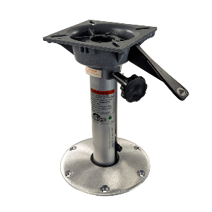 SPRINGFIELD 2-3/8" PLUG-IN LOCKING 3-PIECE PEDESTAL PACKAGE, 12"