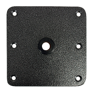 SPRINGFIELD KINGPIN STANDARD SQUARE STEEL BASE, 7"X7", KENNEDY BASE