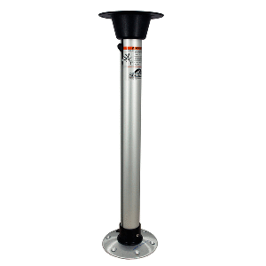SPRINGFIELD 2-3/8" THREAD-LOCK UNI-LOCK TABLE PEDESTAL PACKAGE, 27"