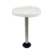 SPRINGFIELD PARTY PLATTER THREAD-LOCK SURFACE MOUNT TABLE PACKAGE, WHITE