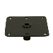 SPRINGFIELD KINGPIN STANDARD SQUARE STEEL BASE W/STAIN E-COAT, 7