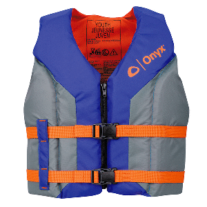 ONYX SHOAL ALL ADVENTURE YOUTH LIFE JACKET, BLUE