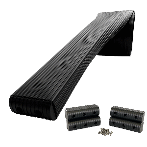 CALIBER BUNKWRAP KIT, BLACK 24' X 2" X 6" ROLL, 4 CAPS, HRDW ROLL, 4 ENDCAPS & SS HARDWARE