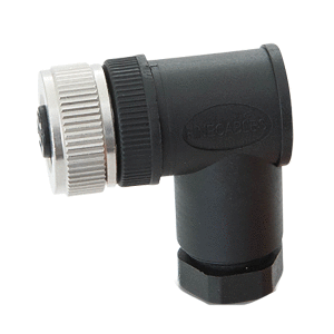 ACTISENSE NMEA2000 RIGHT ANGLE MICRO FIELD FIT CONNECTOR, FEMALE