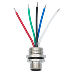ACTISENSE REAR PANEL MOUNT NMEA2000 WIRED MICRO 5-PIN, MALE
