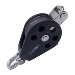 BARTON SIZE 3 45MM PLAIN BEARING PULLEY BLOCK SINGLE SWIVEL & BECKET