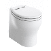 THETFORD SILENCE 2G W/WOOD POLYESTER SOFT CLOSE SEAT & STANDARD SOLENOID, HIGH, WHITE, 12V
