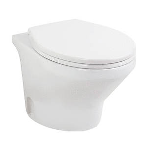 THETFORD COMPASS ECO TOILET, LOW, WHITE, 24V