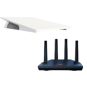 KVH STARLINK PERFORMANCE GEN 3 KIT W/WEDGE MOUNT & COMMBOX EDGE CORE COMMS GATEWAY & WIFI ROUTER