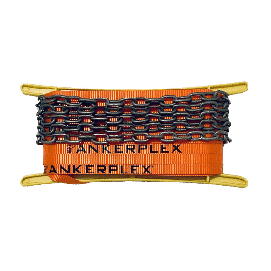 ANKERPLEX FLAT ANCHOR LINE W/CHAIN F/VESSELS UP TO 15' 75' + 9' GALVANIZED CHAIN ON STORAGE REEL