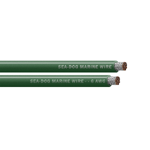 SEA DOG 6 AWG GREEN 100FT BATTERY CABLE