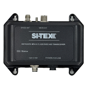 SITEX MDA-6 HIGH POWER 5W SOTDMA CLASS B/SO AIS TRANSCEIVER W/BLUETOOTH, WI-FI, NMEA0183, NK2 ISOLATED USB INTERFACE
