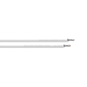 SEA DOG 18 AWG WHITE 250FT PRIMARY WIRE