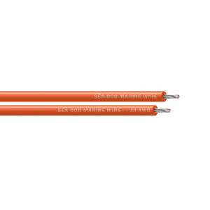 SEA DOG 18 AWG ORANGE 25FT PRIMARY WIRE