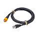 SIMRAD RJ45 MALE TO 5-PIN MALE ETHERNET ADAPTER, 6' (1.8M)