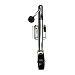 POWERWINCH SALTWATER SERIES JACK, 1200LB, BOLT-ON, SINGLE WHEEL, ZINC 500+ HR SALT SPRAY