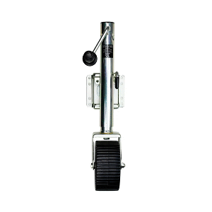 POWERWINCH SALTWATER SERIES JACK, 1500LB, BOLT-ON, SINGLE WHEEL WIDE, ZINC 500+ HR SALT SPRAY