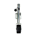 POWERWINCH SALTWATER SERIES JACK, 1500LB, BOLT-ON, SINGLE WHEEL WIDE, ZINC 500+ HR SALT SPRAY