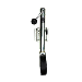 POWERWINCH SALTWATER SERIES JACK, 1500LB, WELD-ON, SINGLE WHEEL, ZINC 500+ HR SALT SPRAY