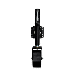 POWERWINCH SELECT SERIES JACK, 1500LB, BOLT-ON, SINGLE WHEEL WIDE, CARBON BLACK