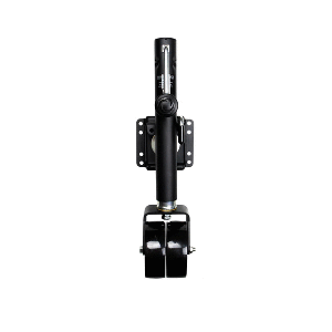 POWERWINCH SELECT SERIES JACK, 1500LB, WELD-ON, DOUBLE WHEEL, CARBON BLACK