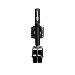 POWERWINCH SELECT SERIES JACK, 1500LB, WELD-ON, DOUBLE WHEEL, CARBON BLACK