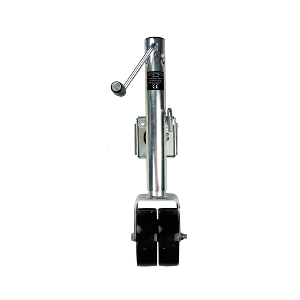 POWERWINCH UTILITY SERIES JACK, 1500LB, BOLT-ON, DOUBLE WHEEL, ZINC