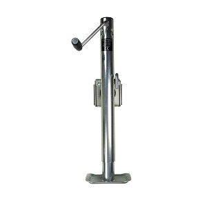 POWERWINCH UTILITY SERIES JACK, 2500LB, WELD-ON, FLAT PLATE, ZINC