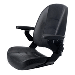 SHOCKWAVE S5 CORBIN MID-BACK SEAT, ONYX BLACK