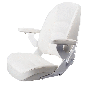 SHOCKWAVE S5 CORBIN MID-BACK SEAT, STORM WHITE