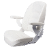 SHOCKWAVE S5 CORBIN MID-BACK SEAT, STORM WHITE