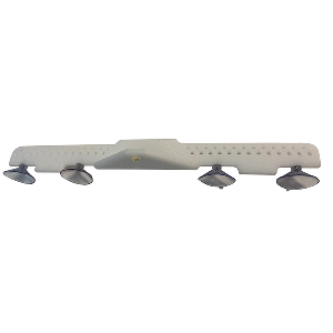 DEEP BLUE MARINE 18" ACRYLIC LURE RACK - SUCTION CUP MOUNT