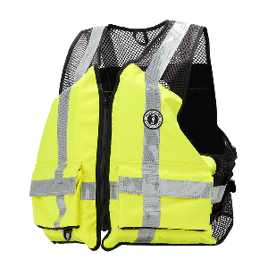 MUSTANG INDUSTRIAL MESH VEST 4XL/5XL HI-VIS