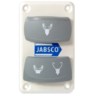 JABSCO SWITCH PANEL FOR 37045 & 37245 SERIES QUITE FLUSH