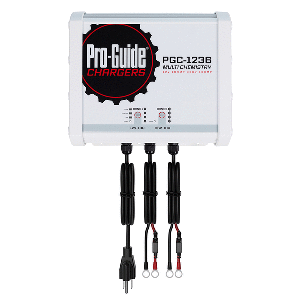 PRO-GUIDE 2 BANK (1)12V/(1)36V 10 AMP BATTERY CHARGER