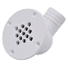 TH MARINE 90 DEGREE COCKPIT SCUPPER DRAIN -WHITE