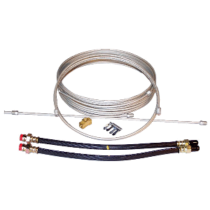 LOAD RITE STEEL BRAKE LINE SINGLE AXLE KIT