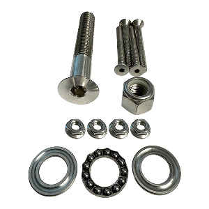 SEA SWIVEL REPLACEMENT MOUNT HARDWARE KIT W/ 5" MAIN BOLT,