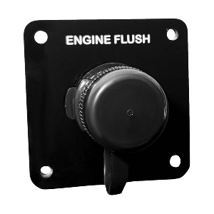 FLUSHMASTER FLUSH PORT  REROUTE, SINGLE OUTLET, BLACK