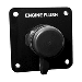 FLUSHMASTER FLUSH PORT  REROUTE, SINGLE OUTLET, BLACK